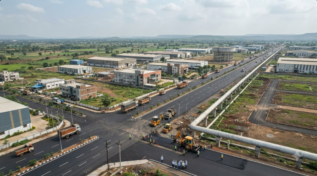 Washim MIDC Set for ₹44.85 Crore Infrastructure Boost, With New Roads and Water Supply Projects