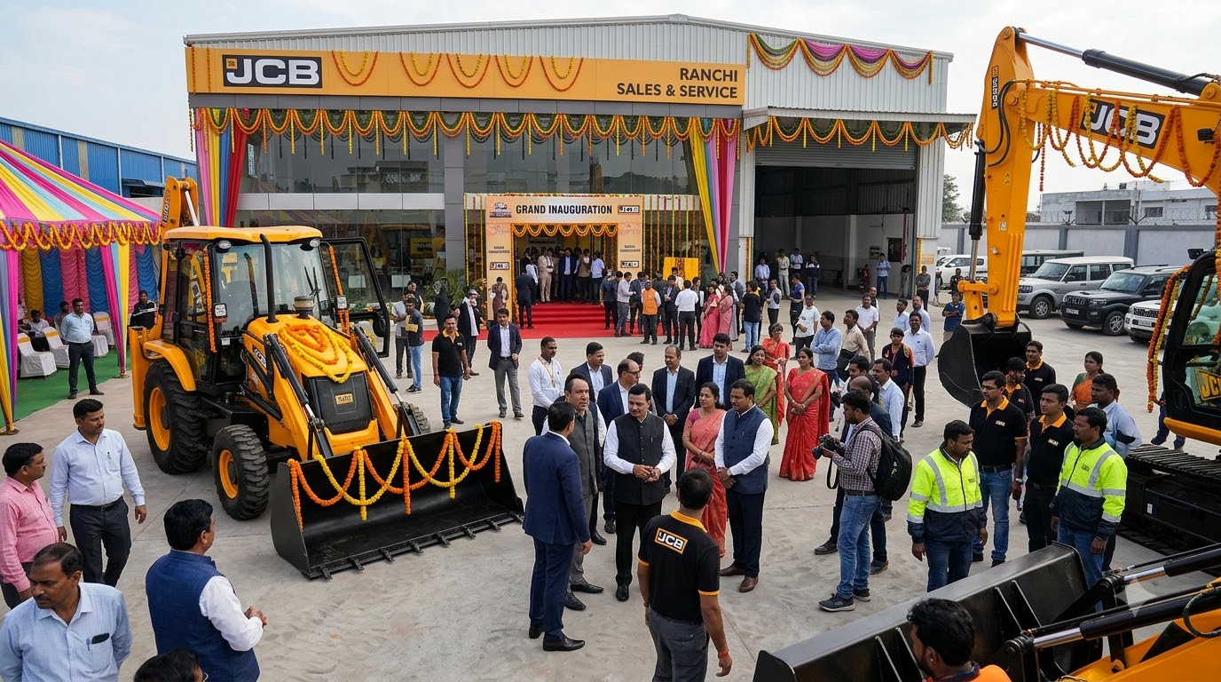 JCB India Strengthens Its Jharkhand Network with New Ranchi Dealership