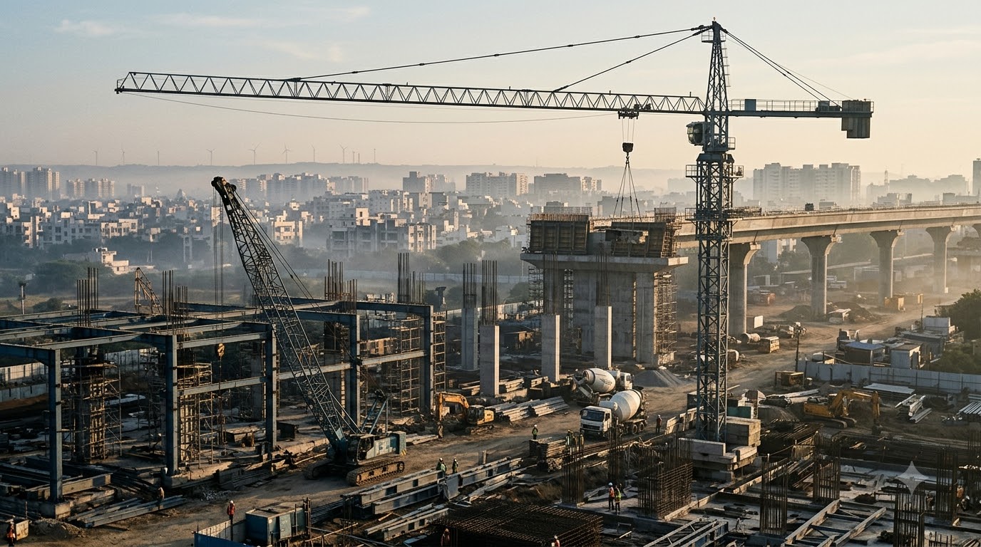 Global Crane Market Set to Near $44 Billion by 2031 Amid Infrastructure Boom